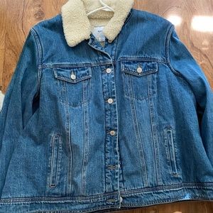Jean Sherpa lined jacket
